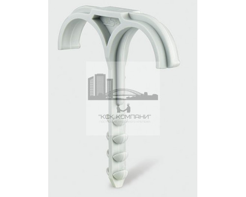 SF plus ZS 28 Скоба двухсторонняя Fischer нейлоновая для труб и кабелей